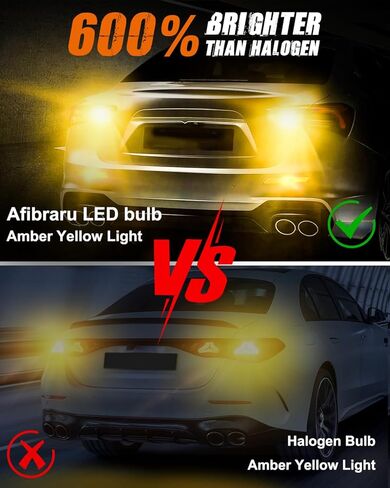 2024 جديد CANBUS 7440/7443 LED لمبة أضواء الفرامل الحمراء، 7441 7444 T20 992 W21W استبدال LED لأضواء وقوف السيارات الخلفية، مقاومة مدمجة مضادة للفلاش خالية من الأخطاء (حزمة من 2) in Kuwait