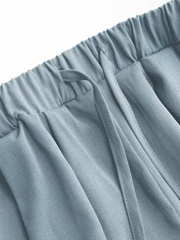 CIDER Elastic Waist Wide Leg Trousers in Saudi Arabia