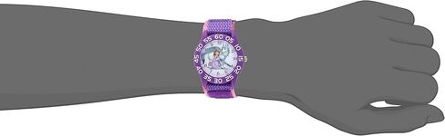 Disney Jr Kids' Plastic Time Teacher Analog Quartz Nylon Strap Watch in Saudi Arabia