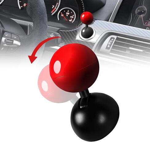 Car Push Start Button Rocker: Car One Button Start Lever Car Engine Start Stop Button Joystick Plastic Ball-bar Automotive One-Touch Start Button Starter Cover Decorative Accessories in Saudi Arabia
