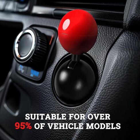 Car Push Start Button Rocker: Car One Button Start Lever Car Engine Start Stop Button Joystick Plastic Ball-bar Automotive One-Touch Start Button Starter Cover Decorative Accessories in Saudi Arabia