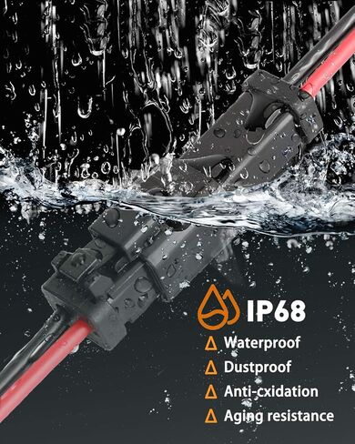 2 Pin DT Wire Connector 16 AWG Waterproof Automotive Electrical Connectors Deutsch Connector Male and Female Wire Connectors Plug Connectors with Heat Shrink Tubing for Car Truck Boat, 4 Kits in Saudi Arabia