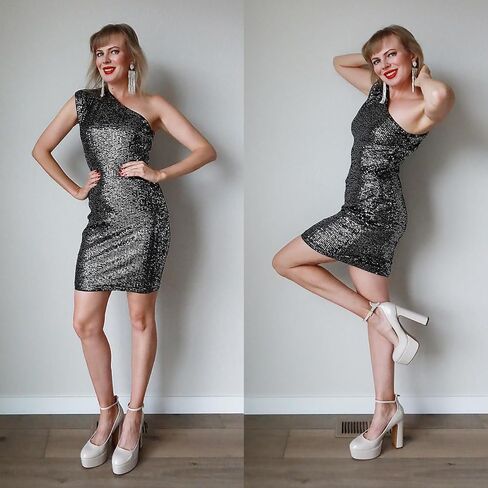 JENN ARDOR Women's Chunky Platform High Heels Closed Toe Block Pumps Ankle Strap Dress Wedding Party Pumps in Kuwait