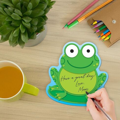 Carson Dellosa Frog Notepad—Writing Tablet With Colorful Note Paper for To-Do Lists, Important Notes, Reminders, Checklists, Drawing Sketch Pad (50 Sheets) in Saudi Arabia