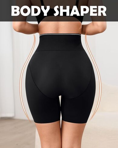 OLIKEME Tummy Control High Waisted Underwear Boy Shorts for Women Slimming Boxer Briefs Shaping Shapewear Panties 1 Pack in Kuwait