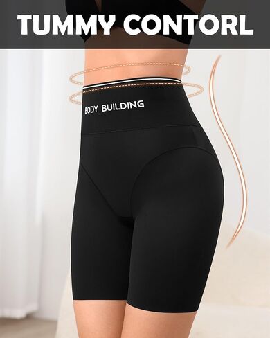 OLIKEME Tummy Control High Waisted Underwear Boy Shorts for Women Slimming Boxer Briefs Shaping Shapewear Panties 1 Pack in Kuwait