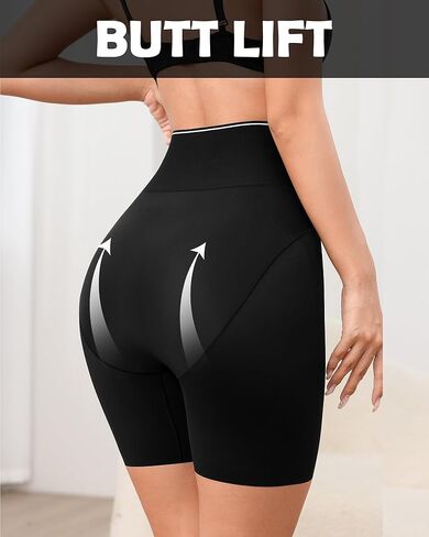 OLIKEME Tummy Control High Waisted Underwear Boy Shorts for Women Slimming Boxer Briefs Shaping Shapewear Panties 1 Pack in Kuwait