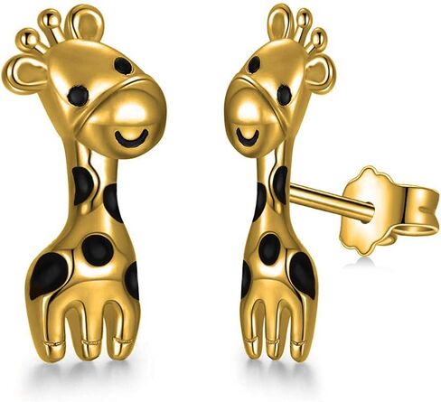 HOLLP Giraffe Earrings Animal Jewelry Giraffe Lovers Gift for Mom Girlfriend Women Teen Girls in Saudi Arabia