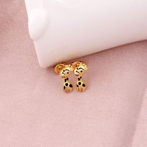 HOLLP Giraffe Earrings Animal Jewelry Giraffe Lovers Gift for Mom Girlfriend Women Teen Girls in Saudi Arabia