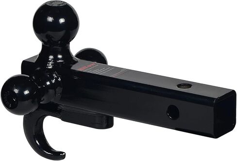 كرة ثلاثية من الفئة III/IV مقاس 2 بوصة مع خطاف وساق مجوفة، باللون الأسود in Kuwait