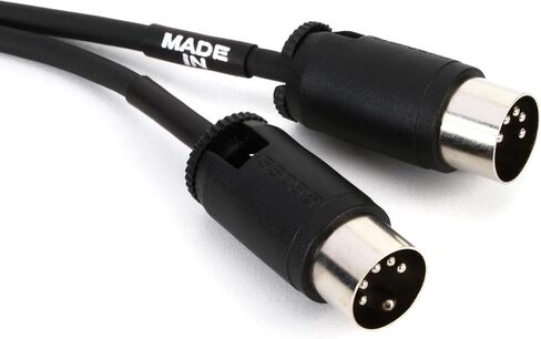 BOSS BMIDI-PB1 MIDI Cable with Adjustable Straight/Angled DIN Connectors - 1 foot in Saudi Arabia