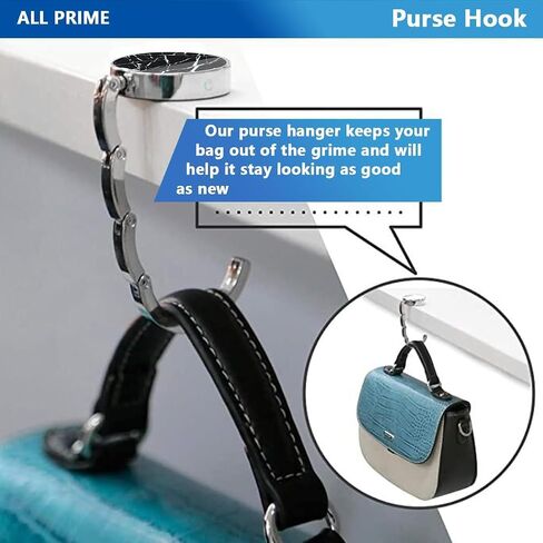 Customized Portable Handbag Hangers, Custom Purse Hanger, Upload Your Own Design, Photo Text Logo, Gift for Adult Men Women, Marble, 1.77"x1.77" in Saudi Arabia
