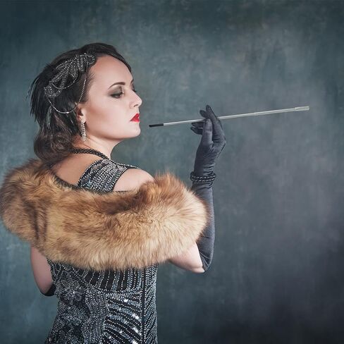 6 عبوات من حامل سجائر قابل للتمديد للنساء من العشرينيات من أجل زي الساحرة الساحرة، هدايا الحفلات للنساء، أزياء عيد ميلاد السيدات، الهالوين in Kuwait