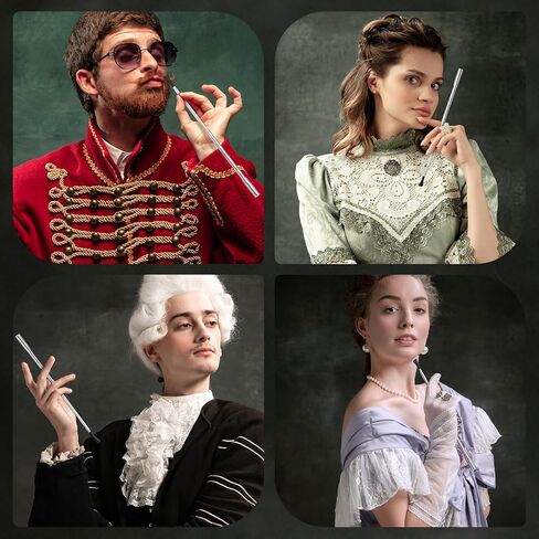 6 عبوات من حامل سجائر قابل للتمديد للنساء من العشرينيات من أجل زي الساحرة الساحرة، هدايا الحفلات للنساء، أزياء عيد ميلاد السيدات، الهالوين in Kuwait