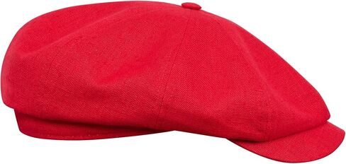 Sterkowski Rowdy Flat Cap for Men and Women | 100% Linen Newsboy Cap | Elegant 8 Panel Gatsby Cap in Saudi Arabia