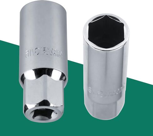 3/8 "محرك شرارة التوصيل مجموعة مقابس ، معيار SAE 5/8 13/16 بوصة المعالجة الحرارية الكروم الفاناديوم الصلب شرارة التوصيل أداة إزالة الصواميل مجموعة in Kuwait