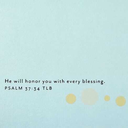 Hallmark DaySpring Religious Birthday Card (Blessings On Your Birthday) in Saudi Arabia