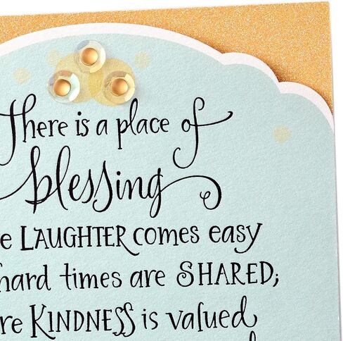 Hallmark DaySpring Religious Birthday Card (Blessings On Your Birthday) in Saudi Arabia