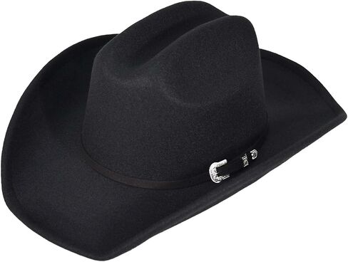 Cowboy Hat - Adjustable, Western Style Hat for Men and Women - Ideal for Parties and All Seasons in Saudi Arabia
