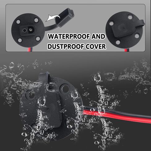 2PCS 12AWG SAE Connector,SAE Extension Cable Power for Solar Outlet Plug,Universal Electrical Connectors Quick Connect for Solar Pane of Car,Truck,RV,Motorcycle in Saudi Arabia