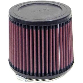 K&N Universal Clamp-On Air Intake Filter: High Performance, Premium, Washable, Replacement Filter: Flange Diameter: 4.5 In, Filter Height: 5 In, Flange Length: 0.625 In, Shape: Round Tapered, RU-4260