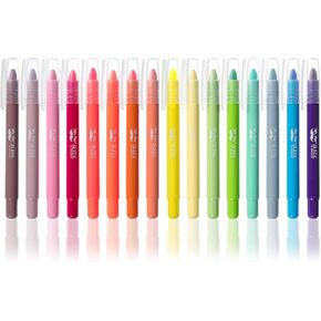 Mr. Pen- Gel Highlighter, 16 Pack, Morandi and Vibrant Colors, Bible Highlighters No Bleed Highlighters, Bible Highlighter, Bible Markers, Gel Highlighters for Bibles, Highlighter