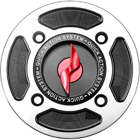غطاء خزان الغاز للدراجات النارية، غطاء خزان الوقود، ملحقات ألومنيوم مناسبة لدوكاتي ستريت فايتر V4 899 959 1199 1299 Panigale V4 S (أزرق)