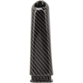 Keenso Handbrake Cover Grip Handle Lever, Front Handbrake Brake Handle Cover Carbon Fiber Look Replacement for E46 E60 E90 E92 F30