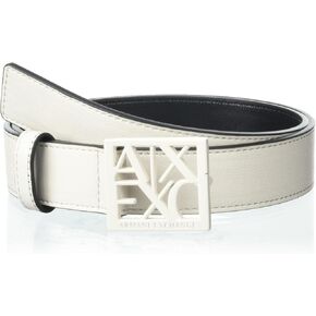 Armani Exchange Women's Ax Tonal Logo Hardware Belt