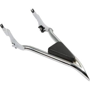 22 Backrest Sissy Bar Detachable w/pad Replacement for CVO Road Glide Street Touring Road King 2009-2021 Sliver