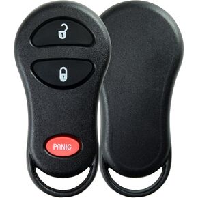 KeylessOption Just The Case Keyless Entry Remote Control Car Key Fob Shell Replacement for GQ43VT13T, GQ43VT17T, GQ43VT9T