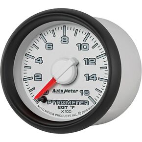 AUTO METER 8544 Factory Match Pyrometer/EGT Gauge, 2.3125 in.