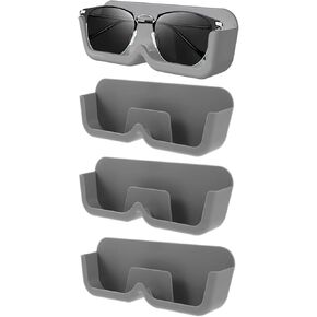 Adhesive Eyeglasses Holder Stand,Wall Mounted Sunglasses Display Case with Adhesive Pieces