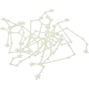 12 Constellation Wall Stickers Murals Luminous Twelve Zodiac Stickers Glow in The Dark Wall Decals Room Home Decor,Home Décor Accents Twelve Constellations，Rollerball Pens，Gel Ink Rollerball Pens