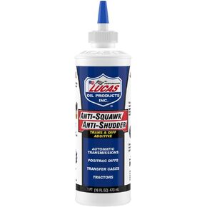 Lucas Oil 10599 Anti-Squawk/Anti-Shudder Additive - 16 Ounce (Pack of 12)