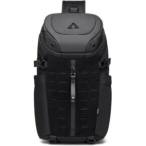OZUKO Top Selling Crossbody Sling Bag Backpack Rover Shoulder Sling Pack Molle Small Crossbody Chest Pack (Black)