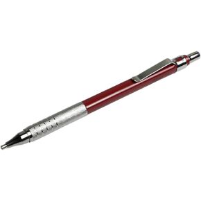 PIPER Quadrata Metal Mechanical Pencil 0.7mm with Erasers and HB #2 Lead Refills for Art, Sketching, Writing, Drafting (BluVerde)
