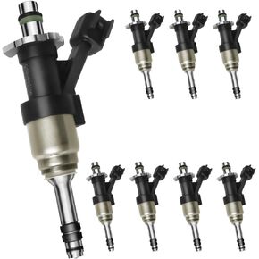 Fuel Injectors Fits for Chevy: Tahoe/Suburban/Cheyenne/Silverado 1500 2500, For GMC: Yukon (XL)/Sierra 1500, 4.3L/5.3L 2014-2018, Replace # 12668390(8 Pcs)