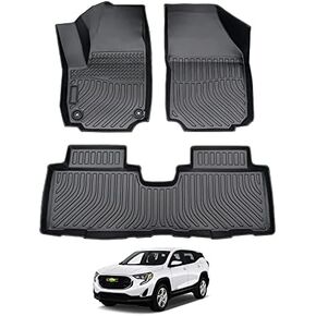Cartist Cargo Liner Compatible with 2018-2024 Chevy Chevrolet Equinox/GMC Terrain All Weather Rear Trunk Mat 3D Waterproof Black TPE