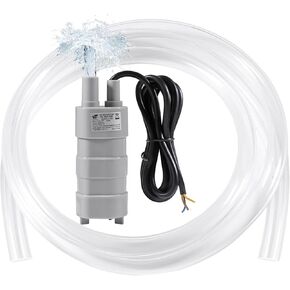 2pcs Mini Submersible Water Pump DC 12V Micro Water Pump 840L/H High Flow Pumps for Aquarium Fish Tank Fountain