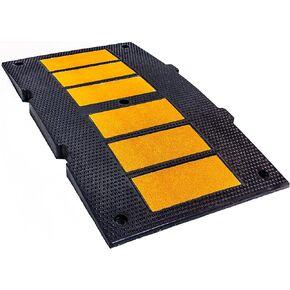 RK Modular Speed Hump Middle Section End Caps (36 -Inch)