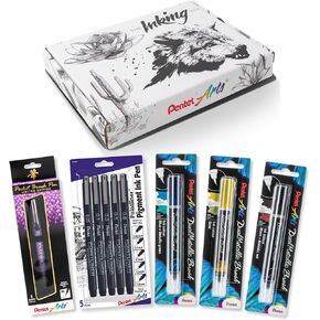 Pentel Arts Limited Edition Holiday Inking Gift Box