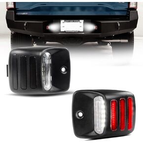 لوحة ترخيص LED ضوء أحمر OLED نيون أنبوب علامة مجموعة مصابيح متوافق مع 2005-2015 تويوتا تاكوما ، 2000-2013 شاحنة بيك اب تندرا in Kuwait