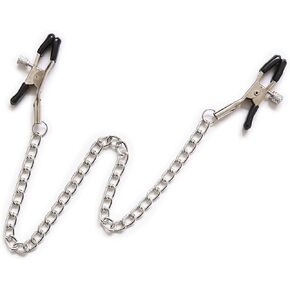 316L Body Chains Stainless Steel Gift Adjustable Body Ring Clamps Body Ring Non Piercing Chain Stainless Steel for Womens Faux Jewelry Clip on Jewelry (Blue)