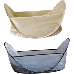 FRCOLOR Hammack Outdoor 2pcs Pet Shearing Bib Outdoor Hairdressing Tool Oxford Cloth Grooming Hammock