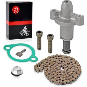 Cam Timing Chain and Tensioner w/Gasket for Yamaha Rhino 660 YXR660F Grizzly 660 2002-2008 5KM-12210-00-00