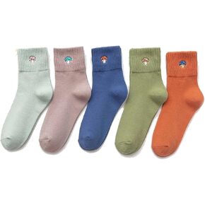 Mushrooms Socks Cute and Fun Socks Fashion Socks Aesthetic Mushroom Accessories for Women