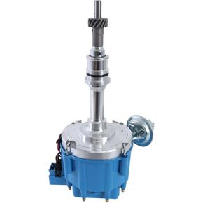 Racing Hei Complete Distributor Compatible for Small Block Ford SBF 260 289 302 5.0 V8 Cap and Rotor kit Replacement 65K Coil 8 Cylinder in Saudi Arabia