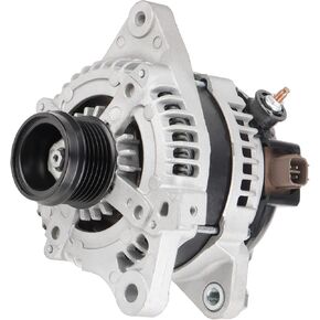 Alternator Replacement Compatible with 2009-2013 Toyota Corolla 1.8L, 2009-2010 Toyota Matrix 1.8L, 2009-2010 Pontiac Vibe 1.8L Replace 104210-2800, GM 88975507, 27060-37040