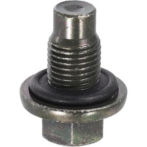 Oil Drain Plug Pan Thread Repair No.1013938 - Car Sump Drain Nut Oil Drain Bolt - for Ford F150 Metal Bronze Tone - 1 Pc